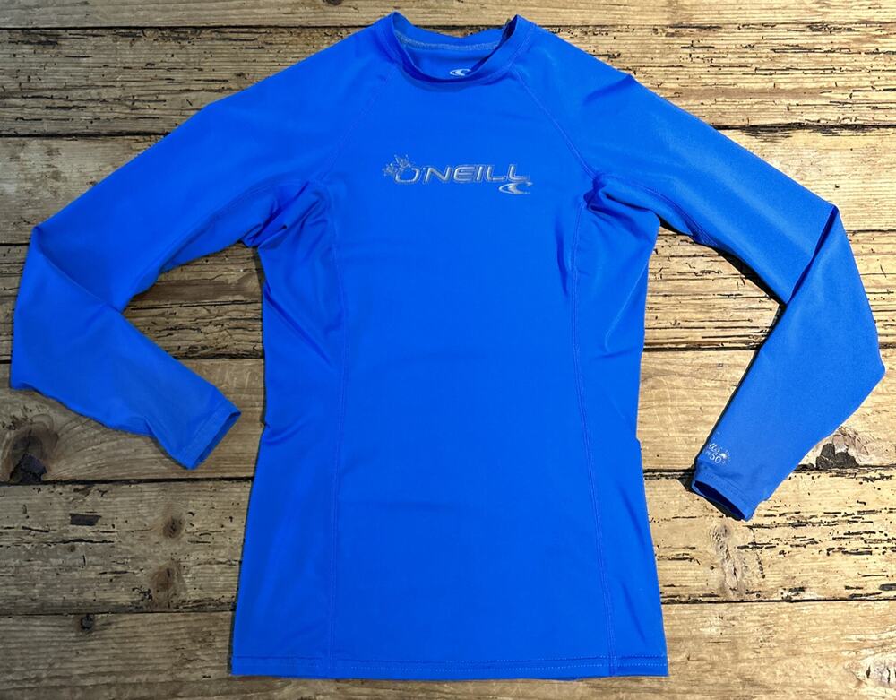 O’Neill Women’s Size S Blue Long Sleeve Rashguard